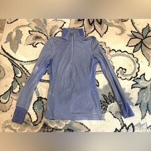 Layer 8 Women's performance Blue quick - dry shirt sz small